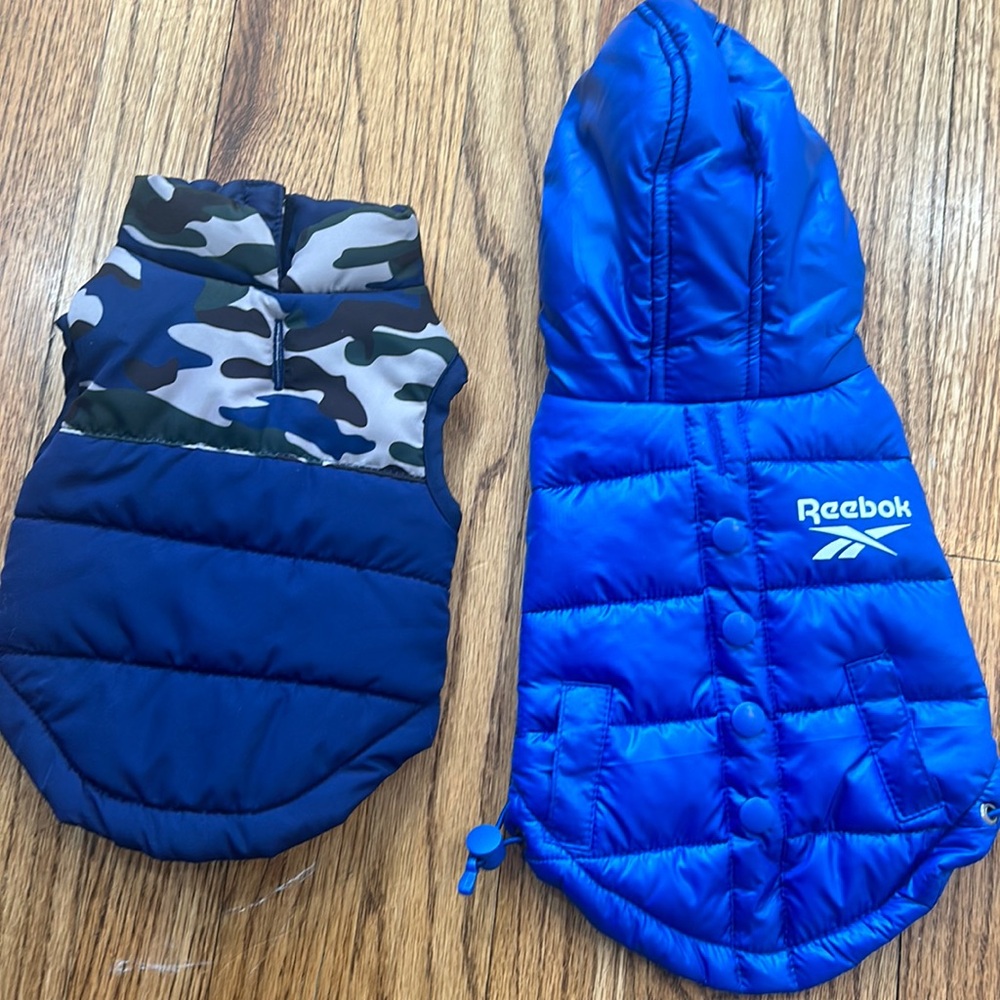 Pet jacket and vest
Never used